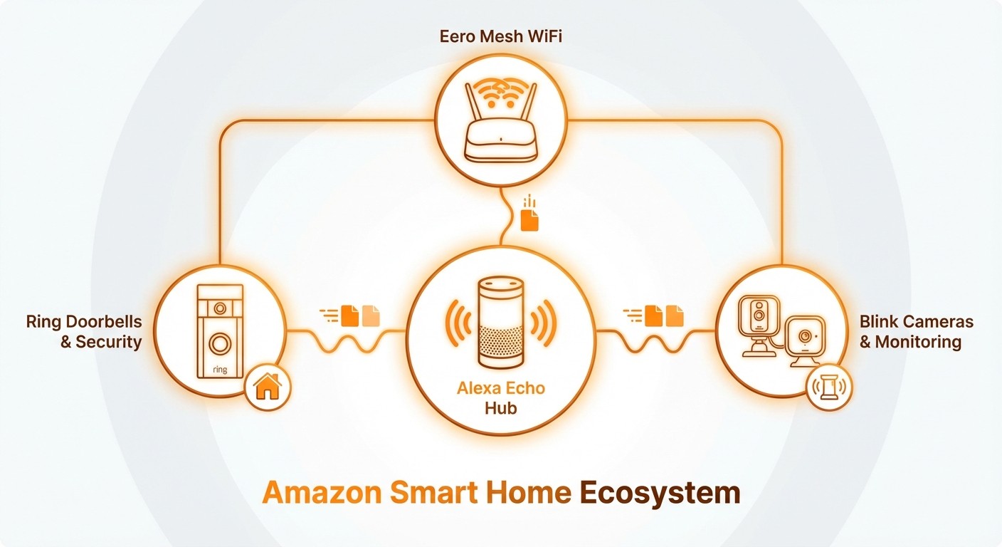 Amazon Smart Home Ecosystem - Ring, Eero, Blink, Alexa
